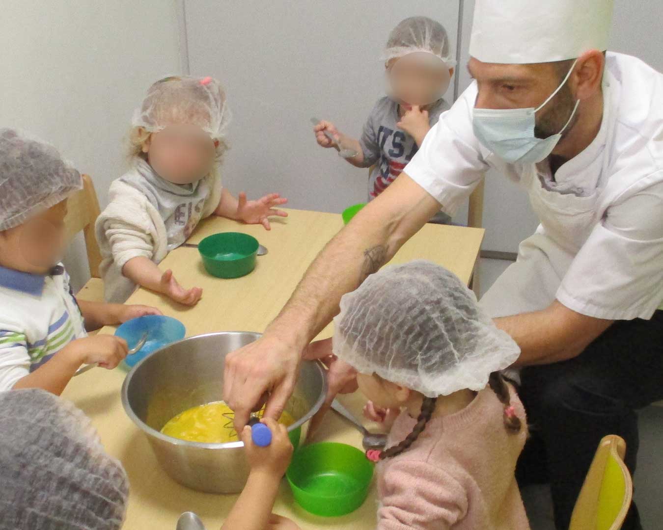 Marseille : les cuisiniers au centre du projet éducatif des crèches de la  Maison de la Famille