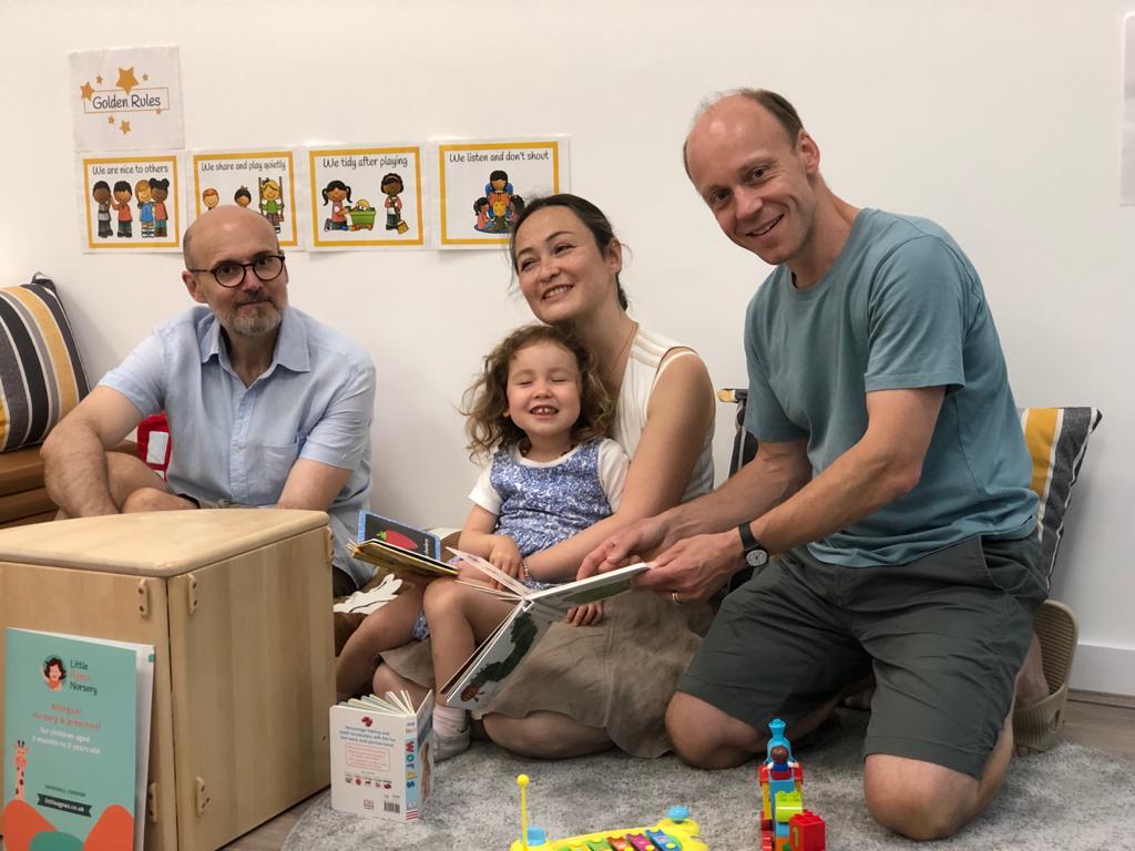Laurent, Yuriko, Agnes et Frédéric - Little Agnes Nursery