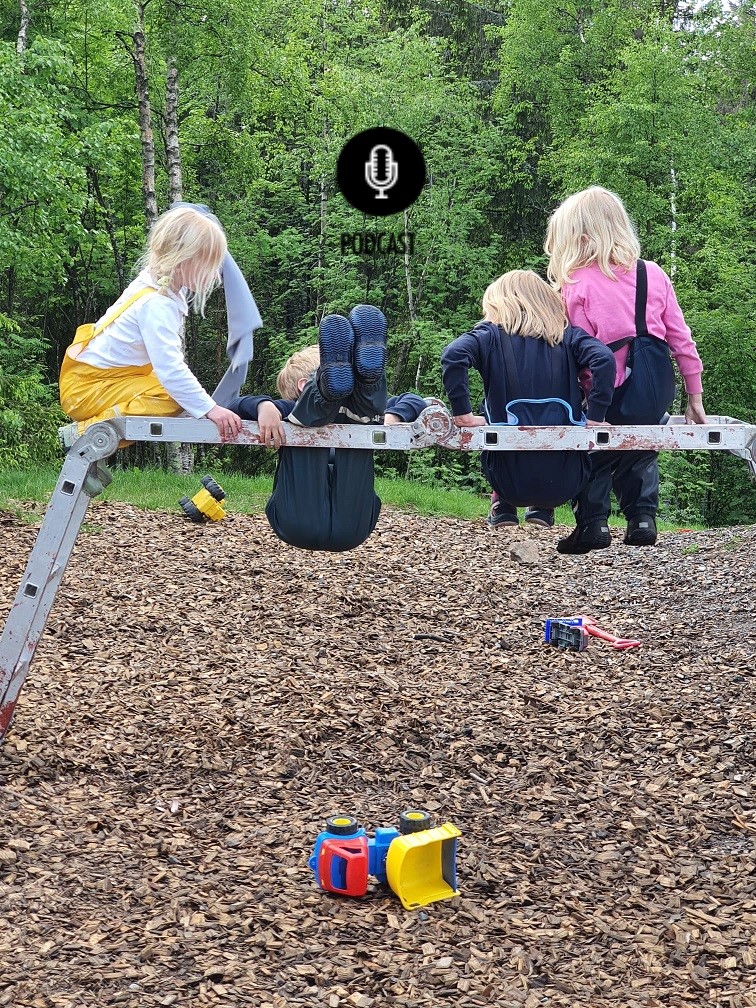 Enfants norvégiens dehors