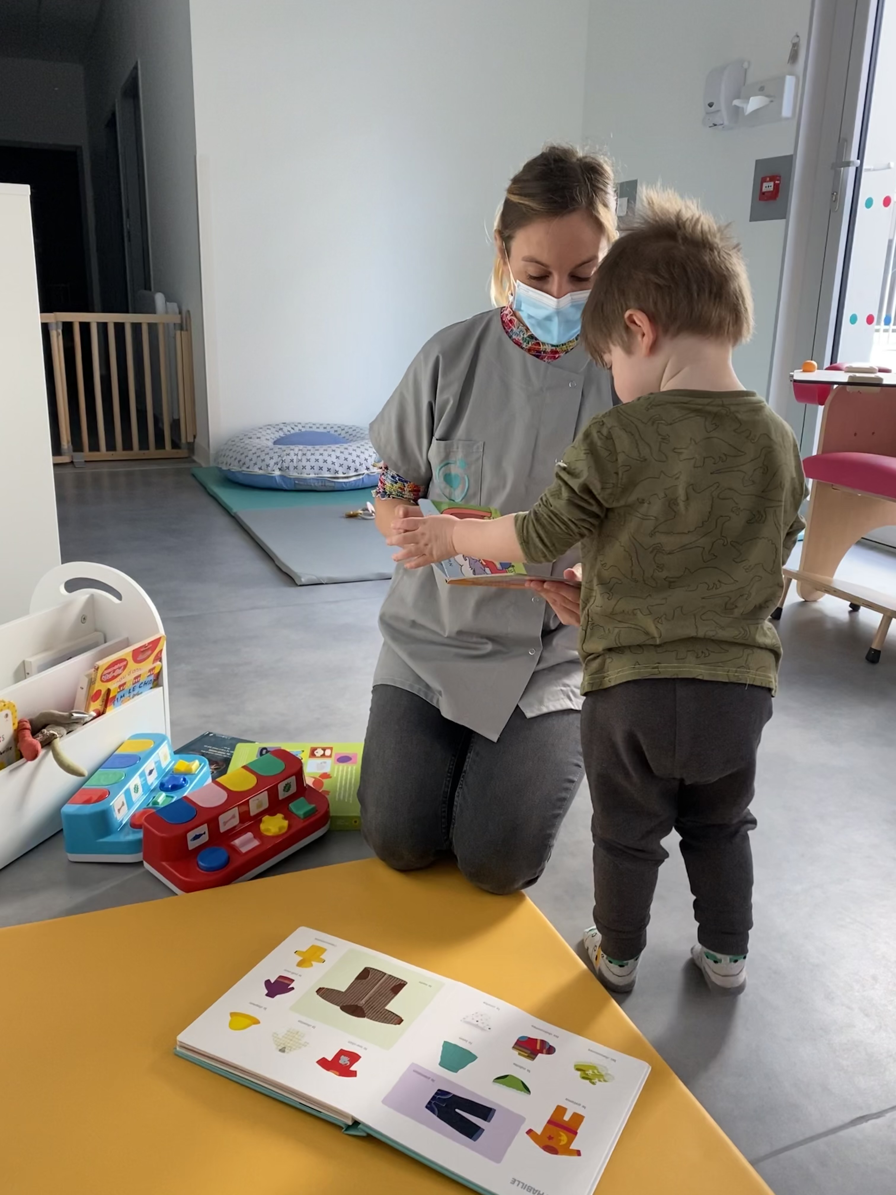 a la crèche de prévention précoce de Lille