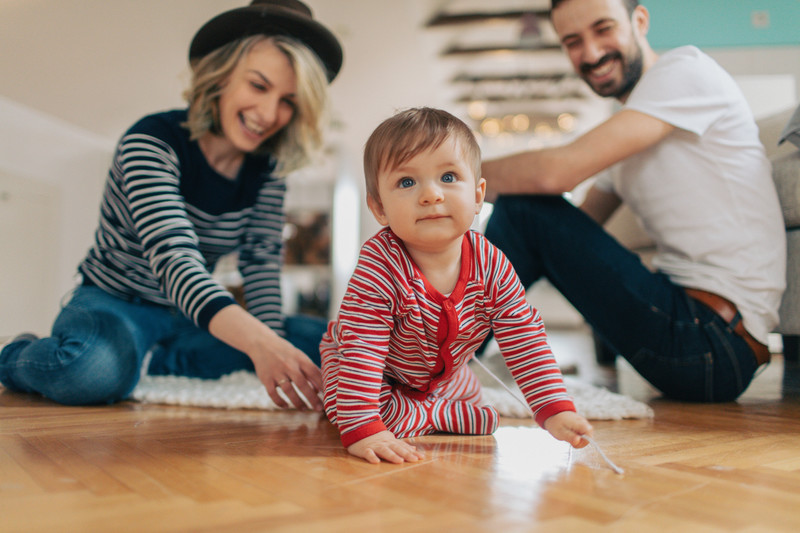 parents avec bébé