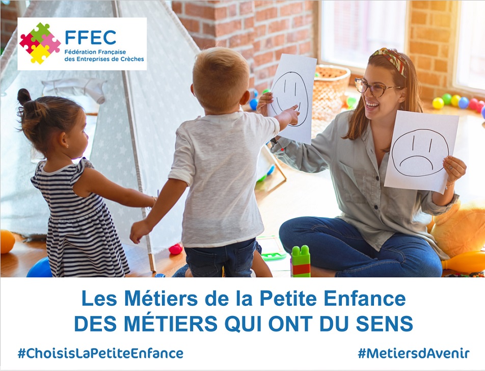 Visuel semaine de valorisation des métiers de la petite enfance - FFEC