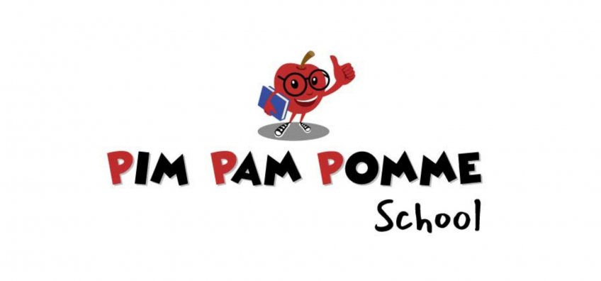logo pim pam pomme school 