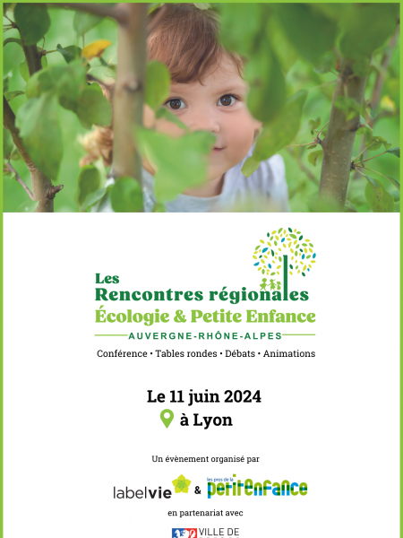 11 juin : Rencontres Régionales Écologie et Petite enfance (Auvergne-Rhône-Alpes)