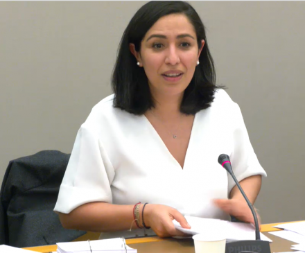 Sarah El Haïry devant la Commission des affaires sociales du Sénat