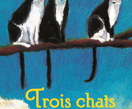 Couverture album Trois chats d'Anne Brouillard