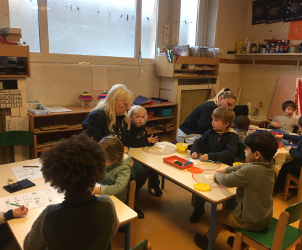 jardin d'enfants pédagogique de la rue de la Solidarité à Paris