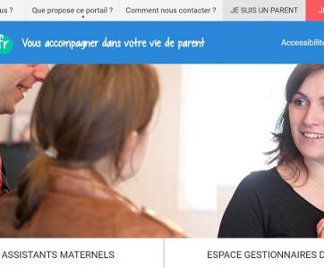 Capture d'écran site monenfant.fr