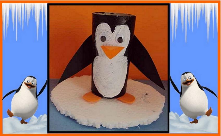 Un pingouin sur la banquise