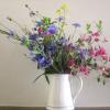 vase avec fleurs des champs